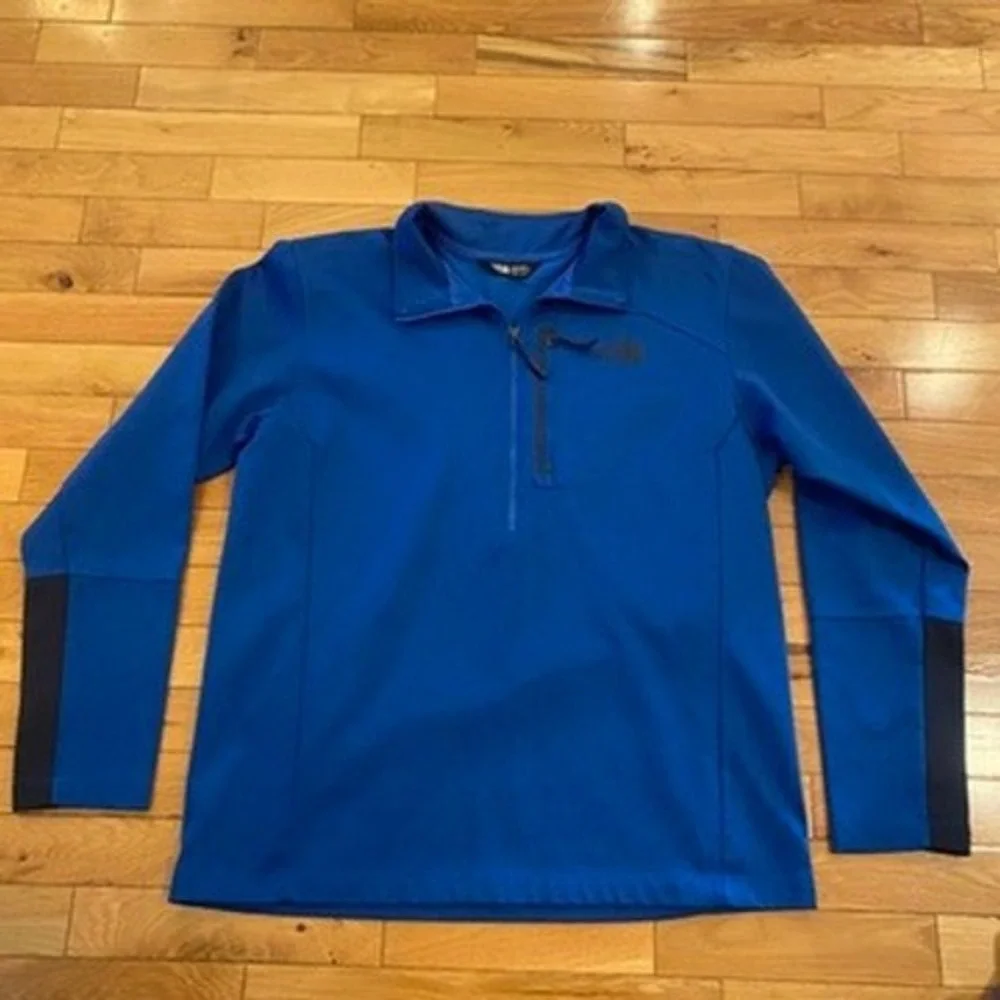 The North Face Mens‎ Quarter Zip Pullover Jacket Size Large Hiking